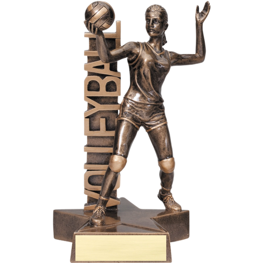 Billboard Female Volleyball Award 8.5"