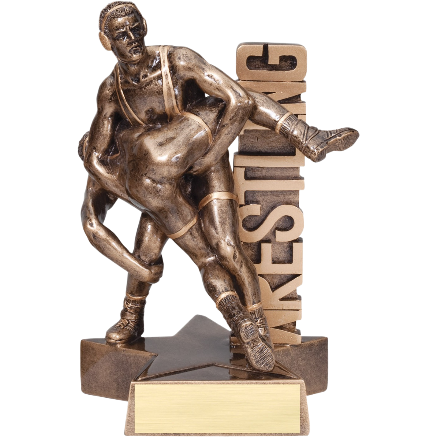 Billboard Wrestling Award 8.5"