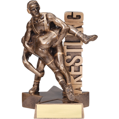 Billboard Wrestling Award 8.5"