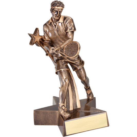 Super Star Male Tennis Award 8.5"