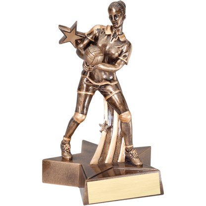 Super Star Volleyball Award 8.5"