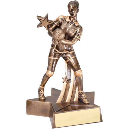Super Star Volleyball Award 8.5"