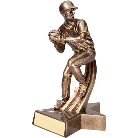 Super Star Baseball Pitcher Award 8.5"