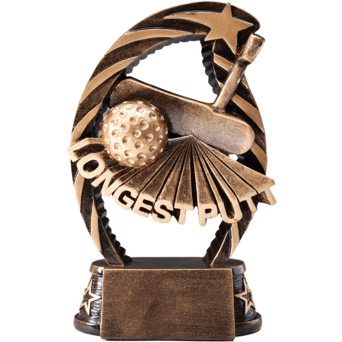 Star Longest Putt Golf Award 6.5"