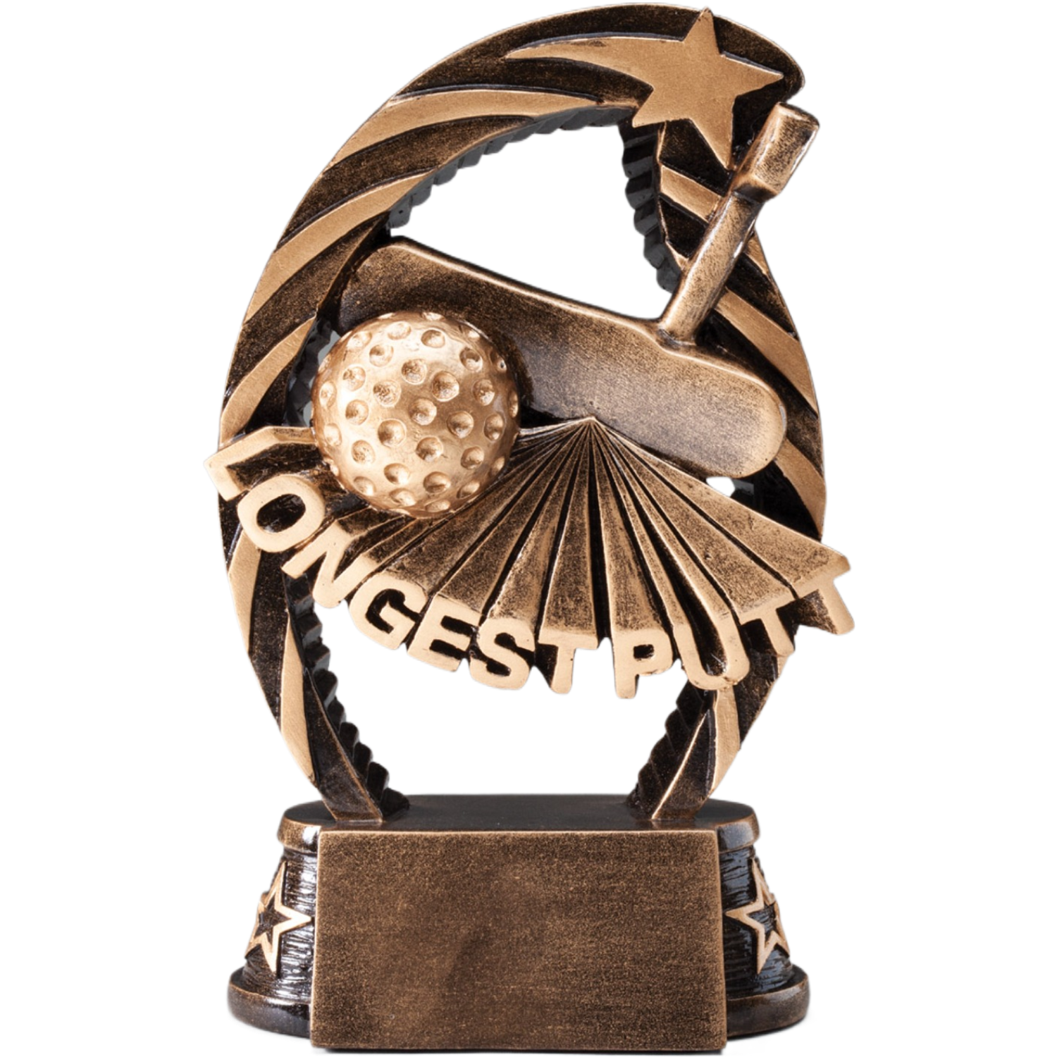 Star Longest Putt Golf Award 6.5"