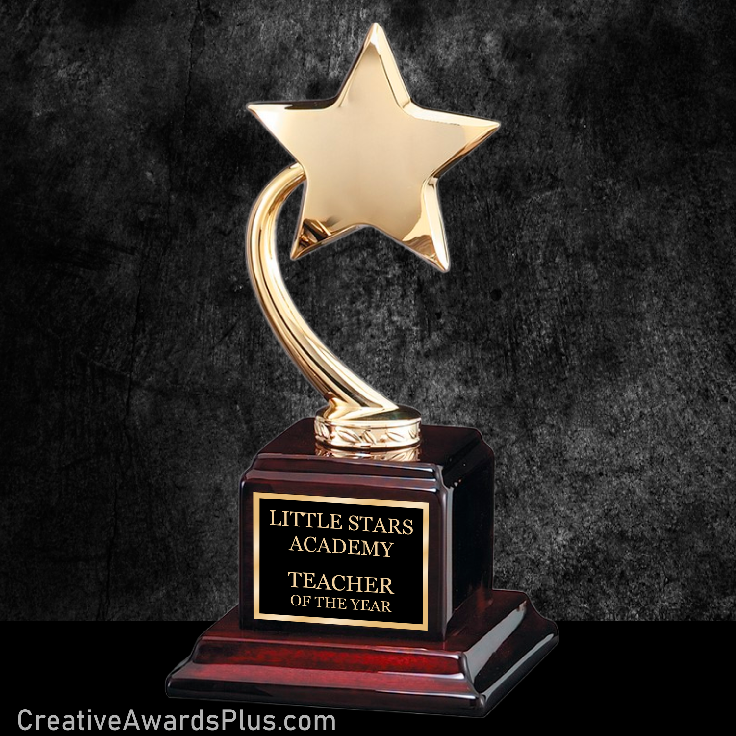 Gold Shooting Star Award 9"