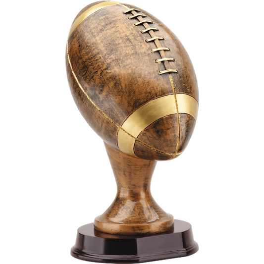 Large Antique Football Award 12.5"