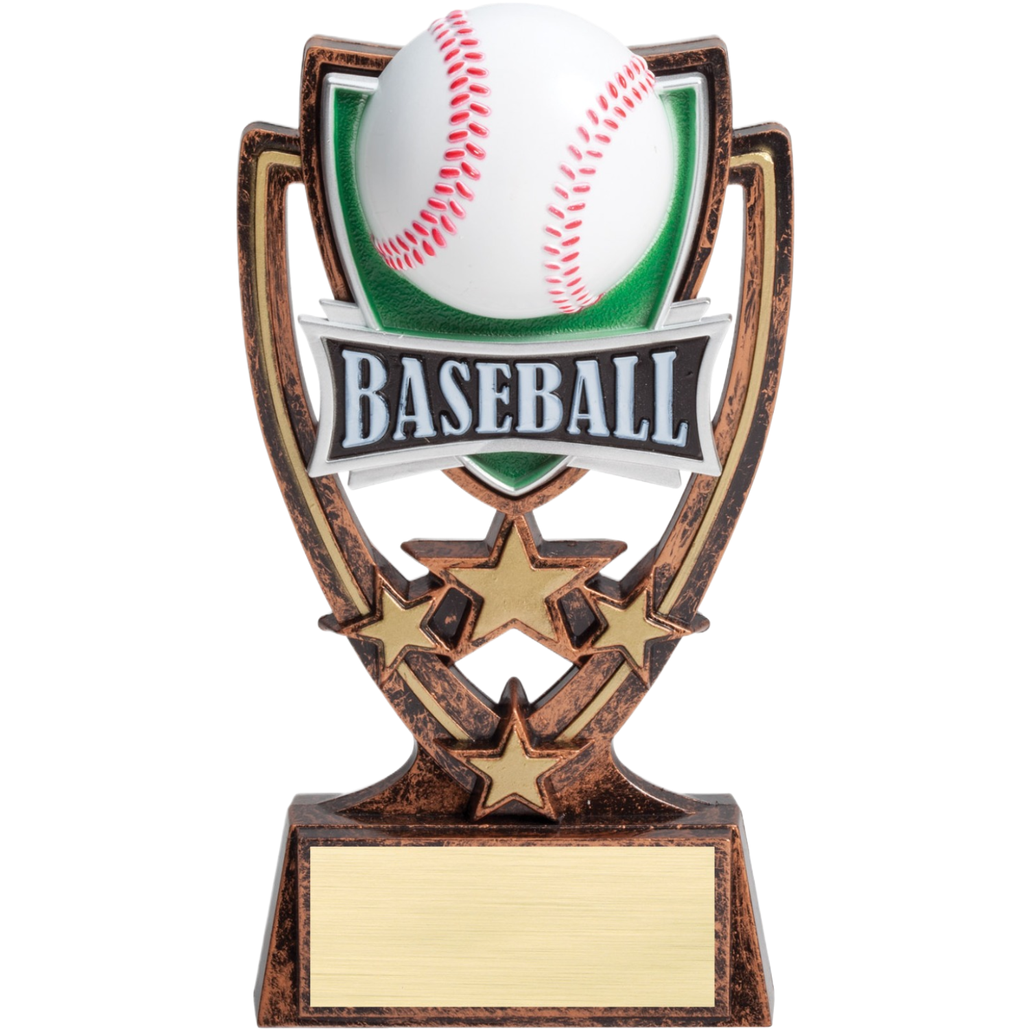 Four Star Baseball Award 6"