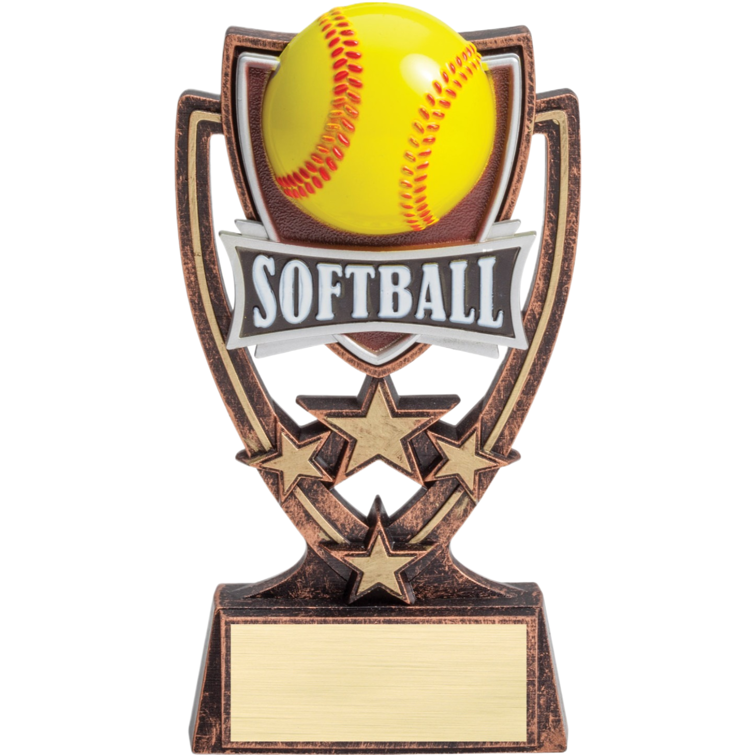 Four Star Softball Award 6"