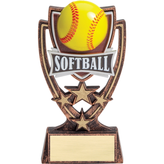 Four Star Softball Award 6"