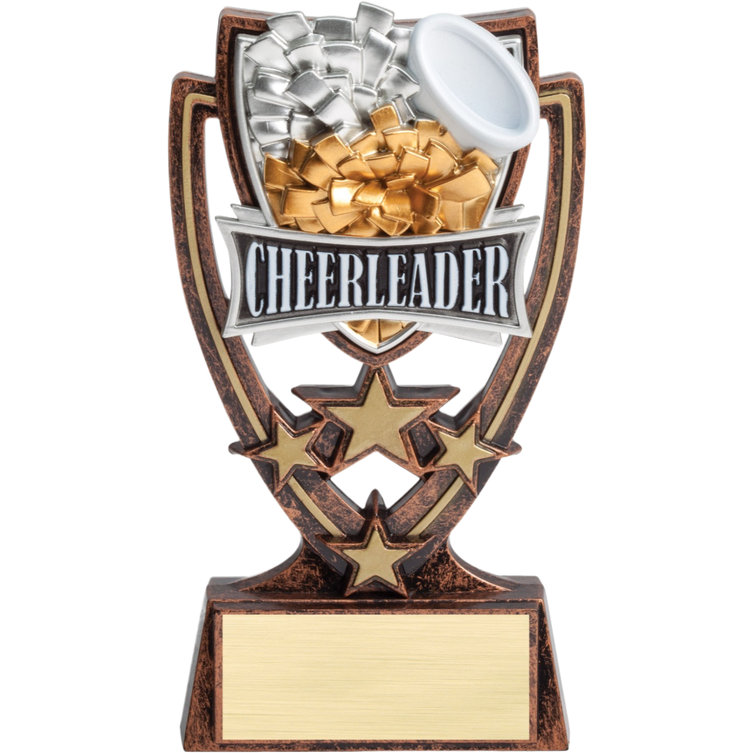 Four Star Cheerleader Award 6"