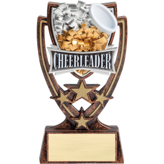 Four Star Cheerleader Award 6"