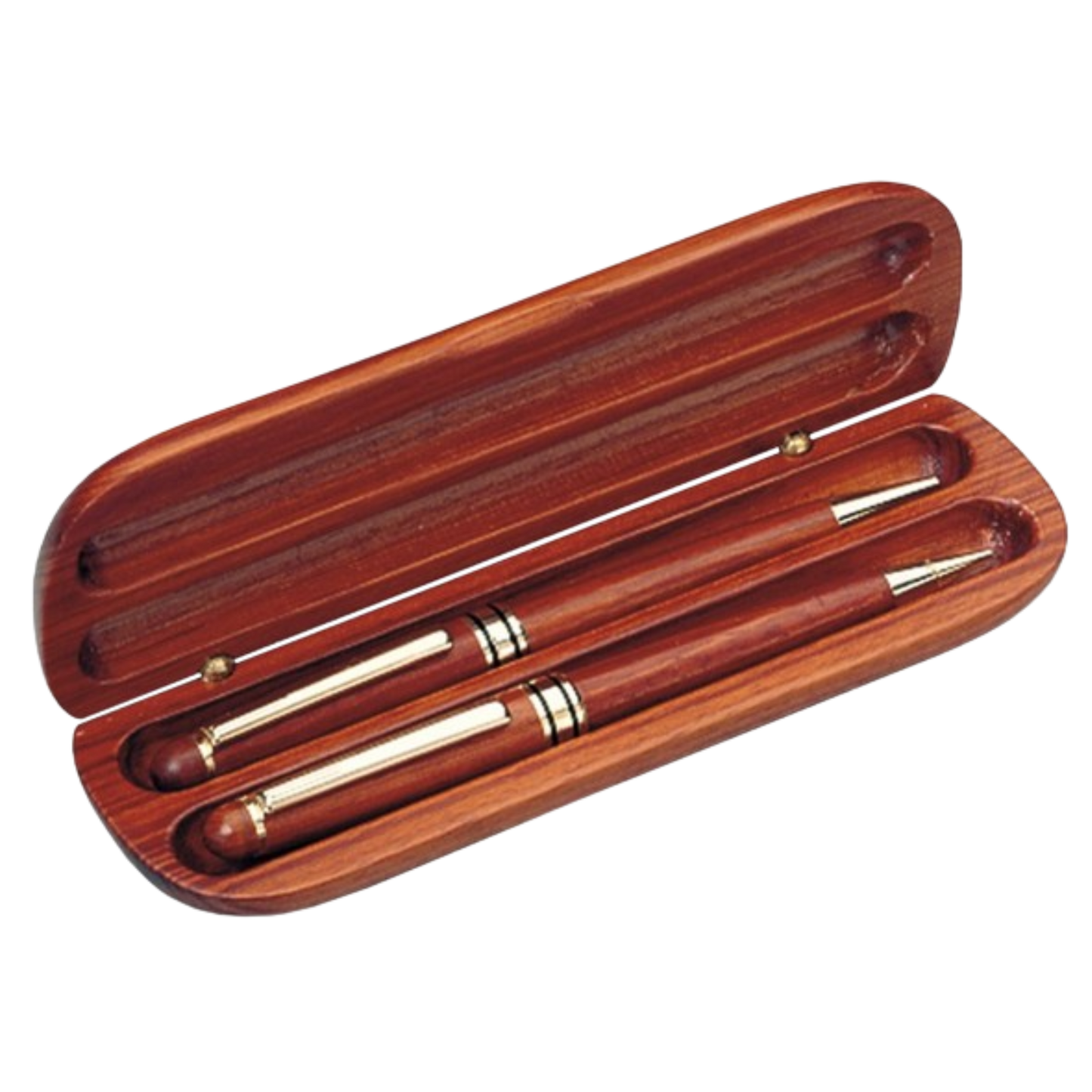 Rosewood Pen Pencil and Case 2.125" x 6.625" / Rosewood