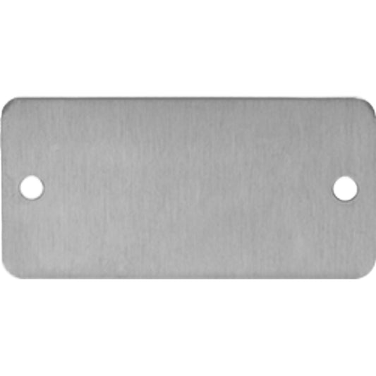 Stainless Steel Tag - Rectangle