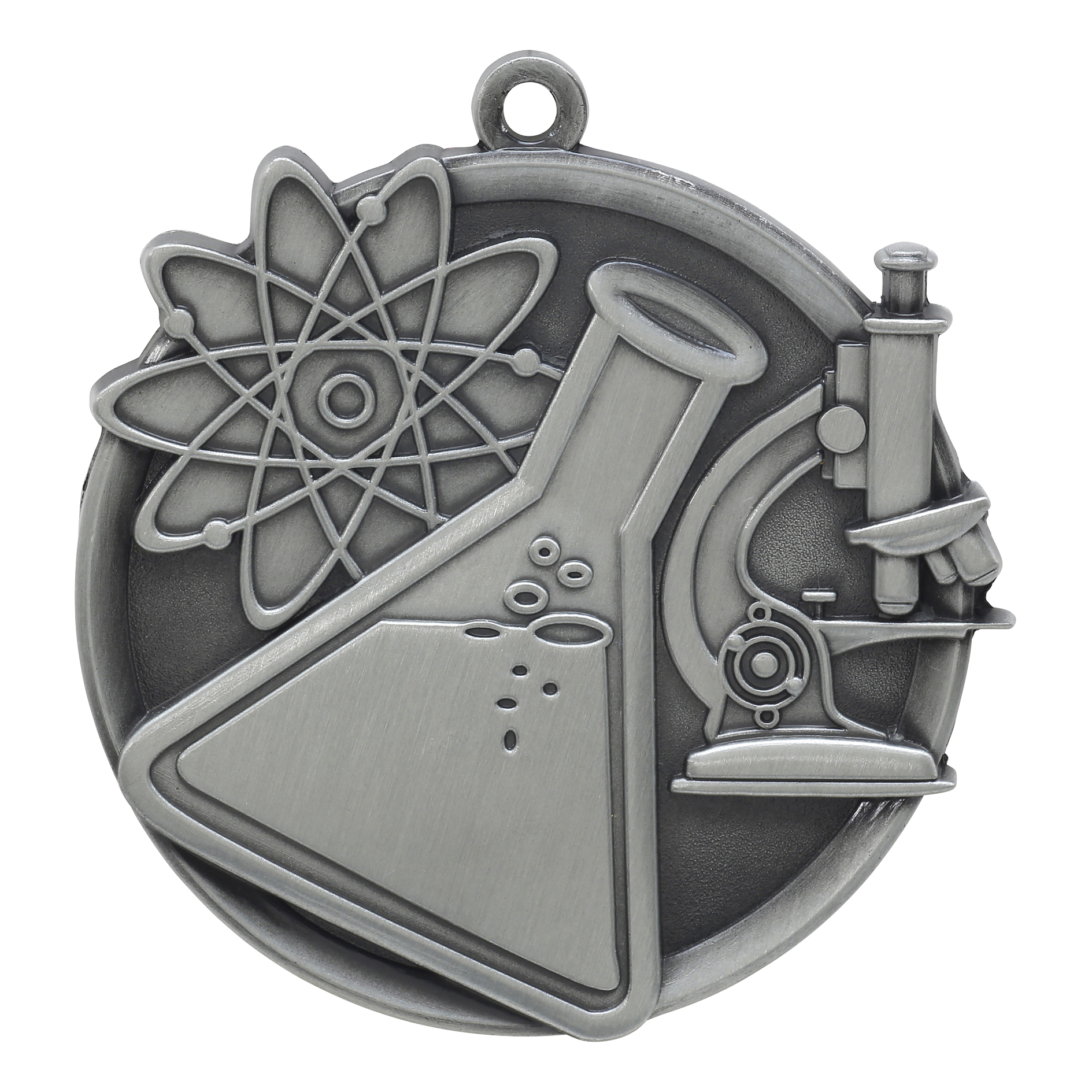 Mega Science Medal 2.25" / Silver