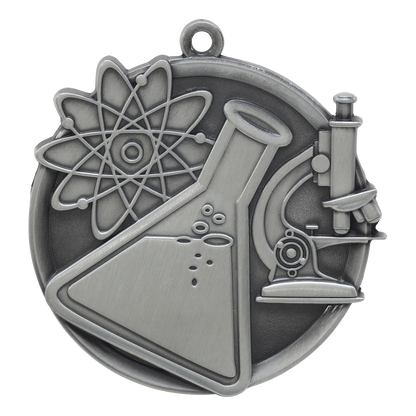 Mega Science Medal 2.25" / Silver