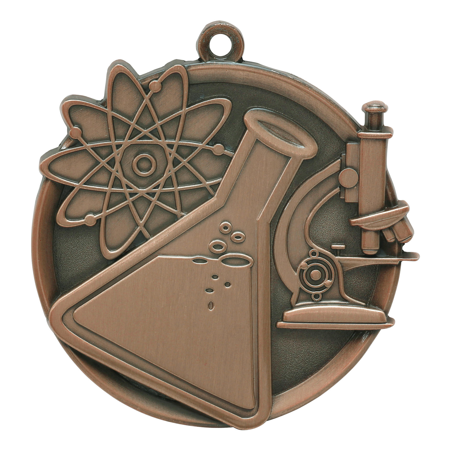 Mega Science Medal 2.25" / Bronze (Copper Tone)