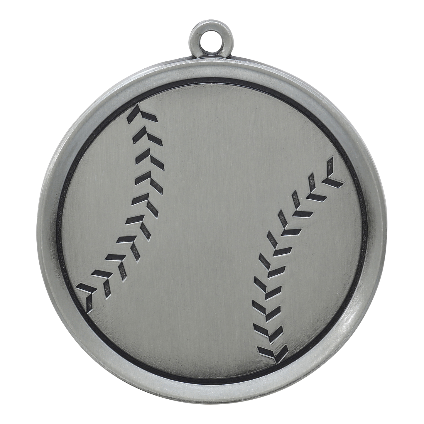 Mega Baseball Medal 2.25" / Silver