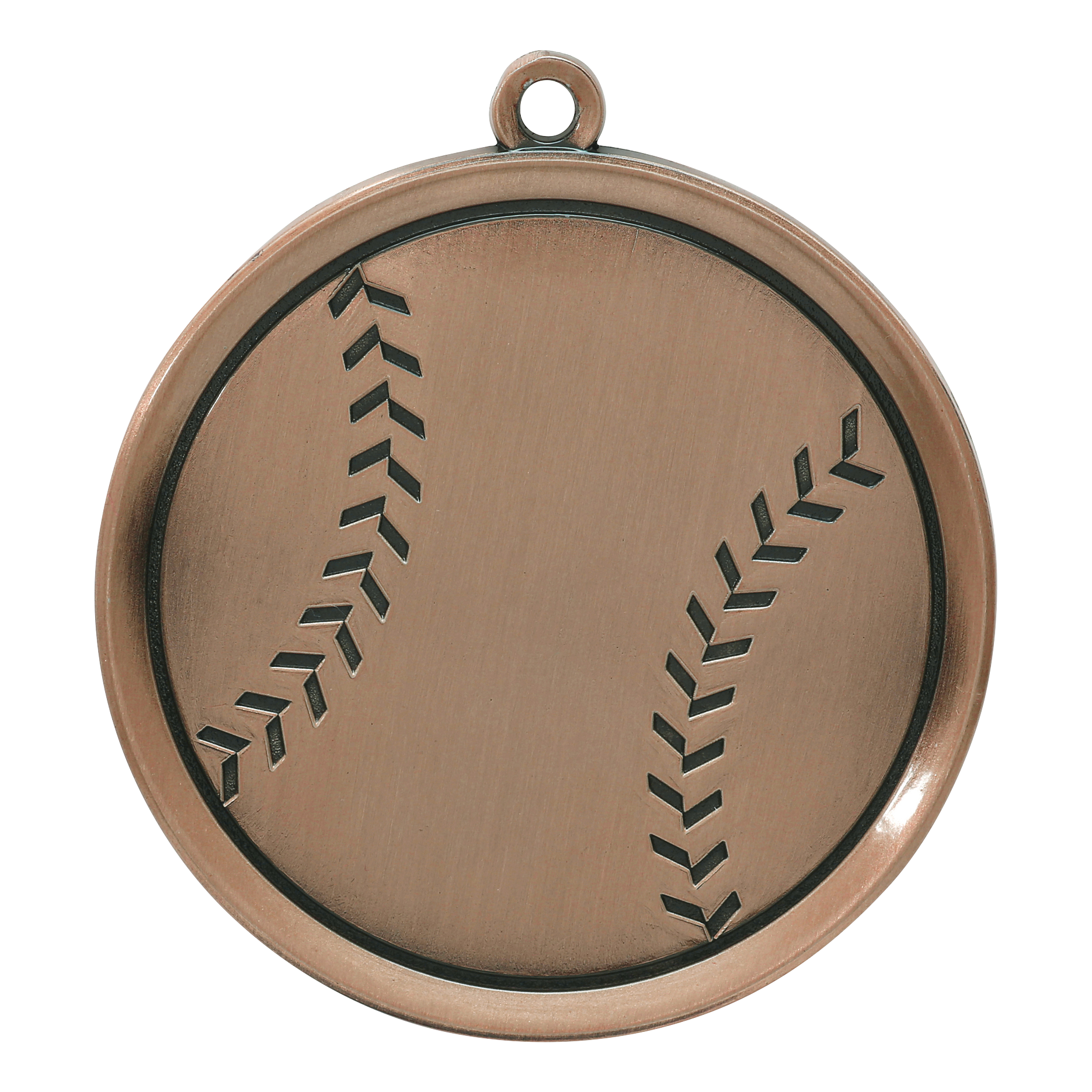 Mega Baseball Medal 2.25" / Bronze (Copper Tone)