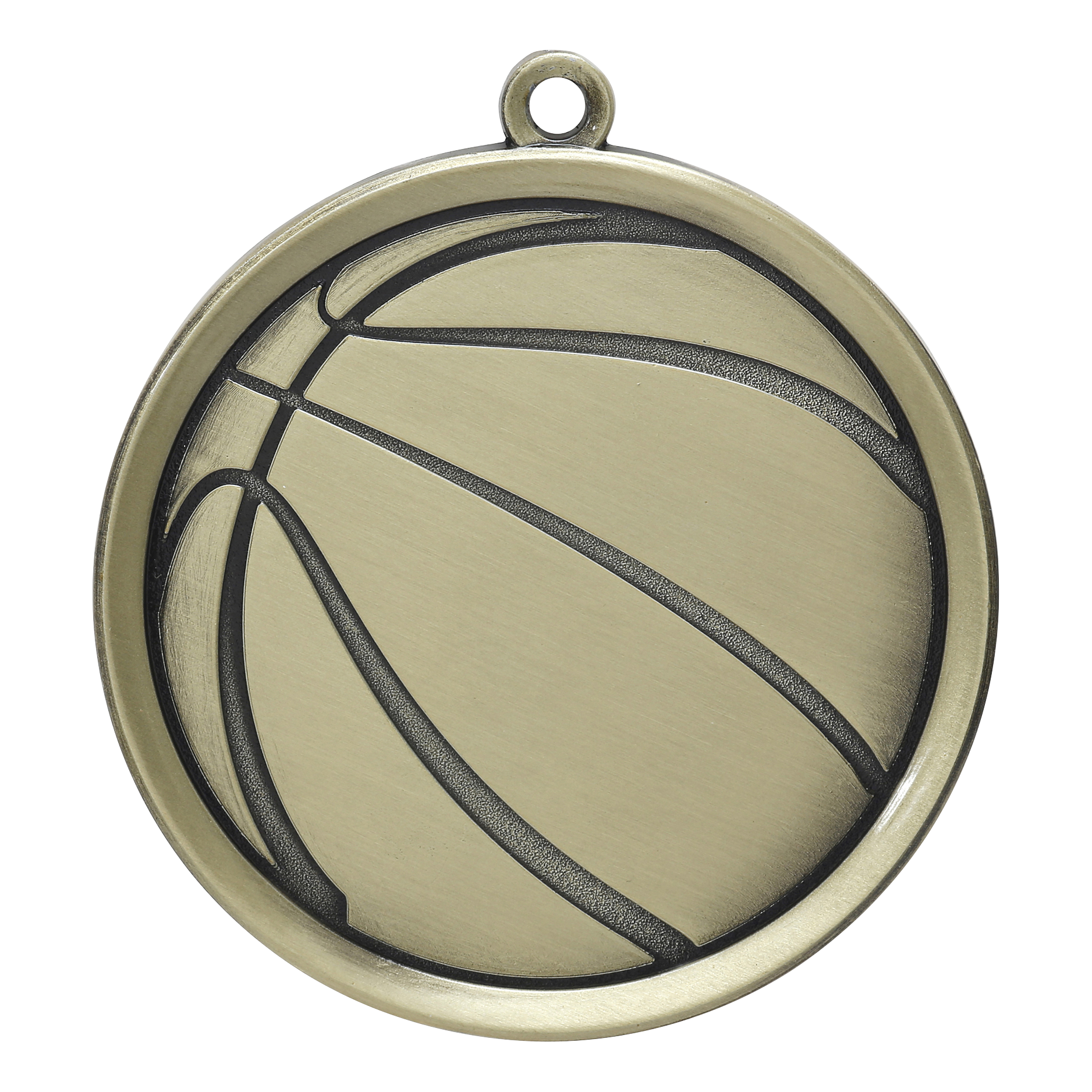 Mega Basketball Medal 2.25" / Gold