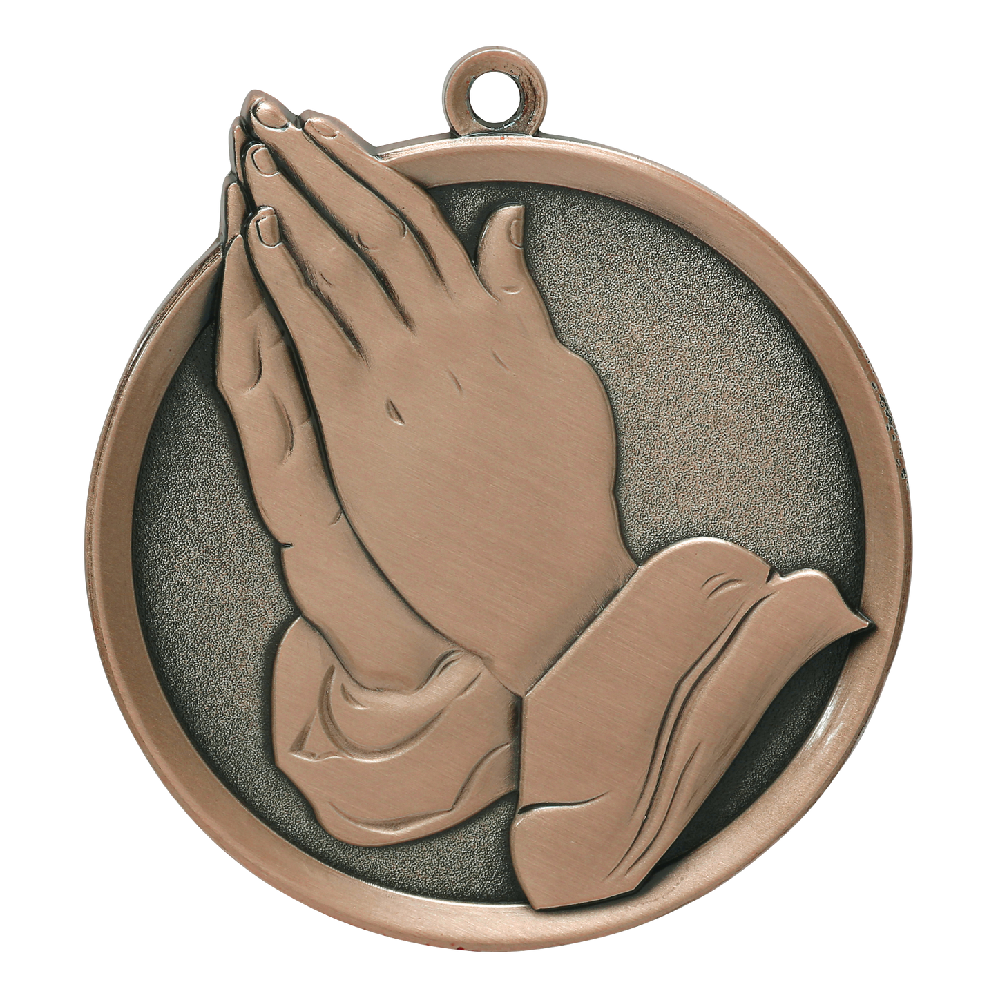 Mega Christian Medal 2.25" / Bronze (Copper Tone)