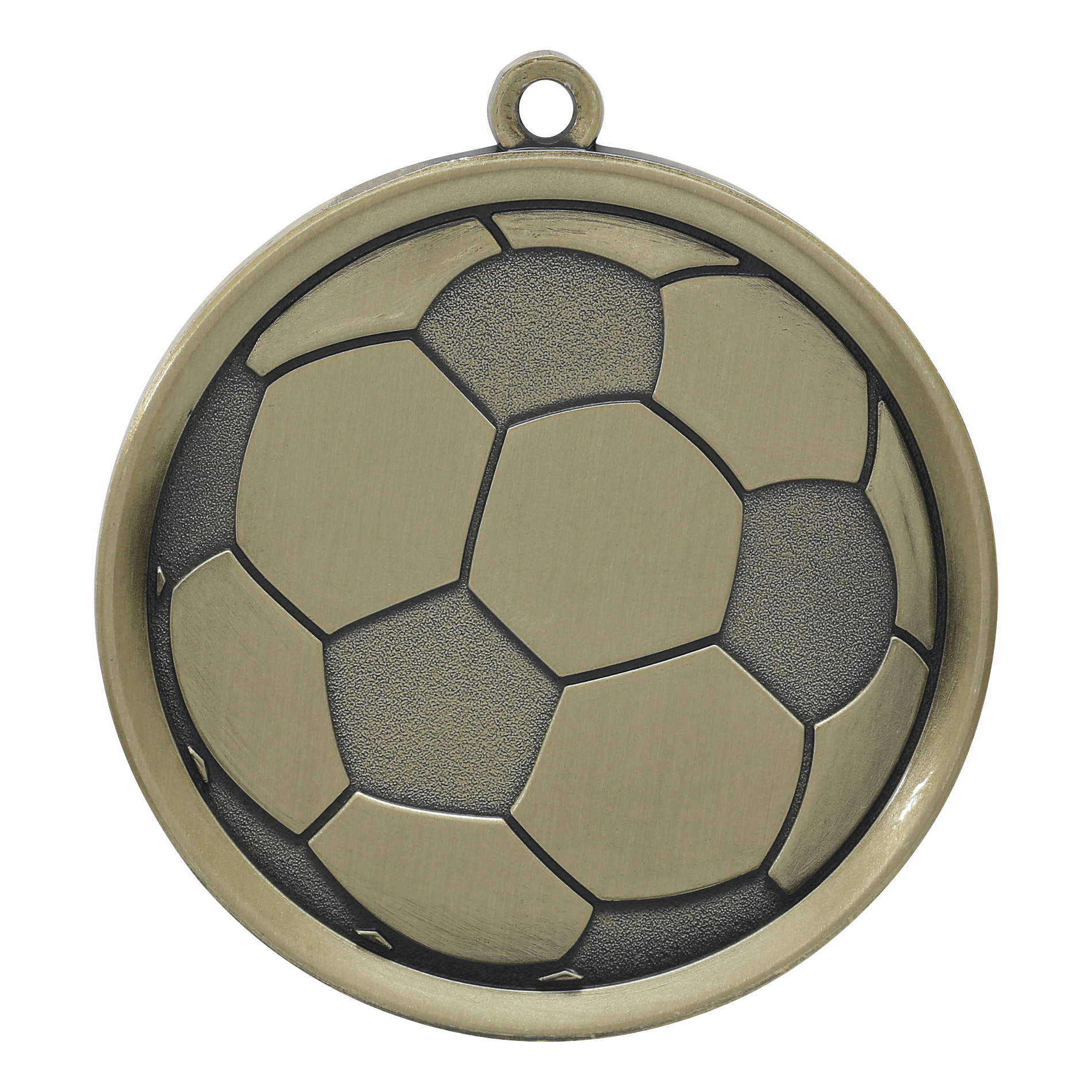 Mega Soccer Medal 2.25" / Gold