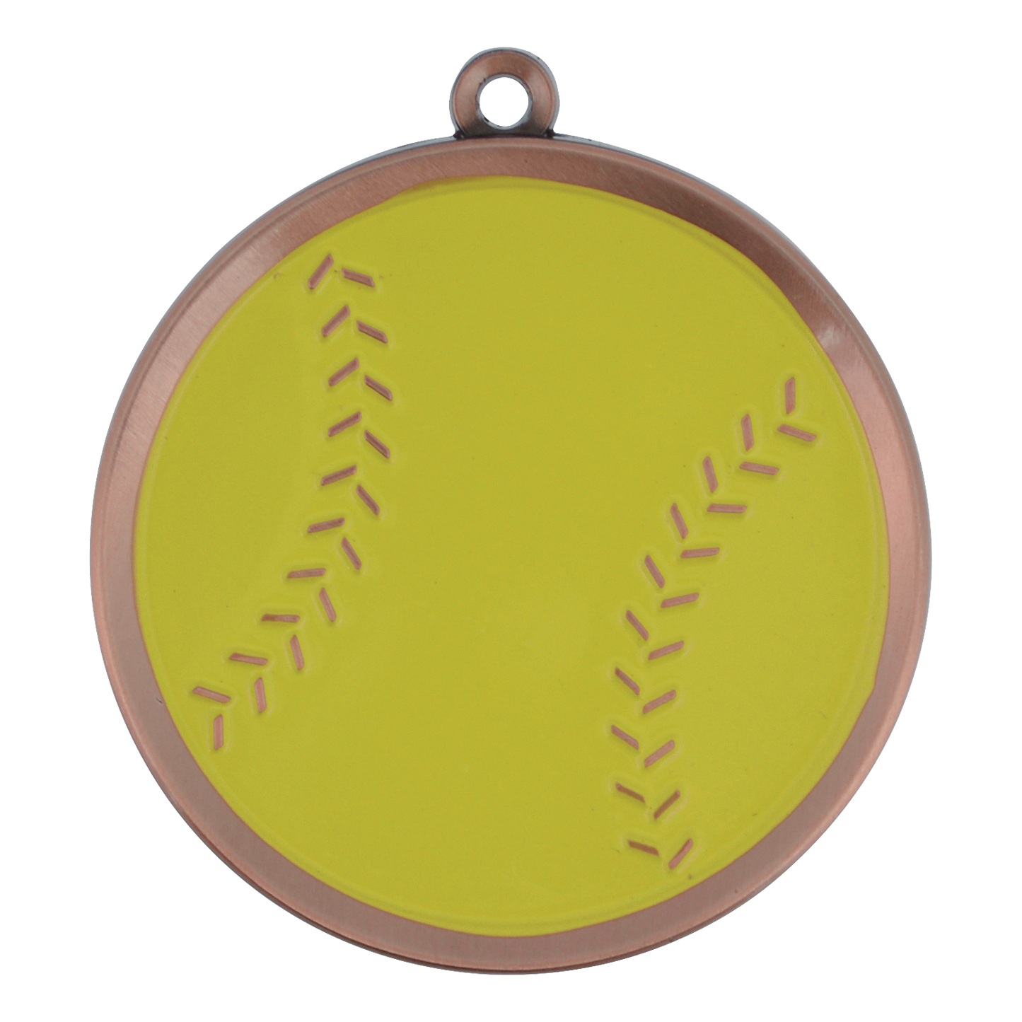 Mega Softball Medal 2.25" / Bronze (Copper Tone)