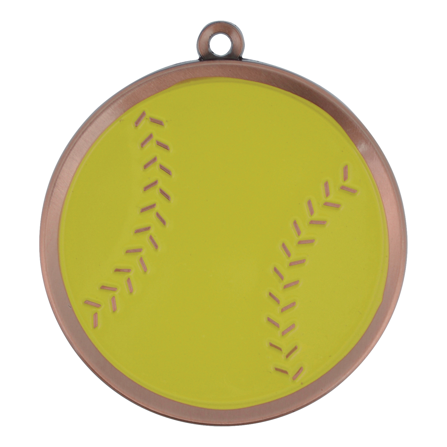 Mega Softball Medal 2.25" / Bronze (Copper Tone)