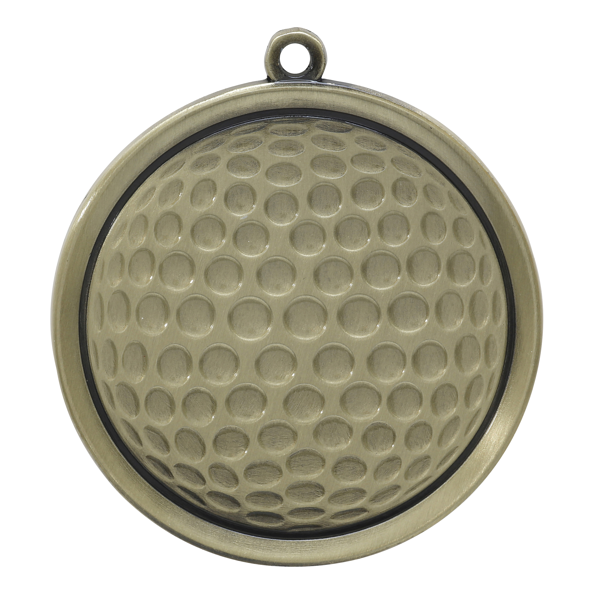 Mega Golf Medal 2.25" / Gold