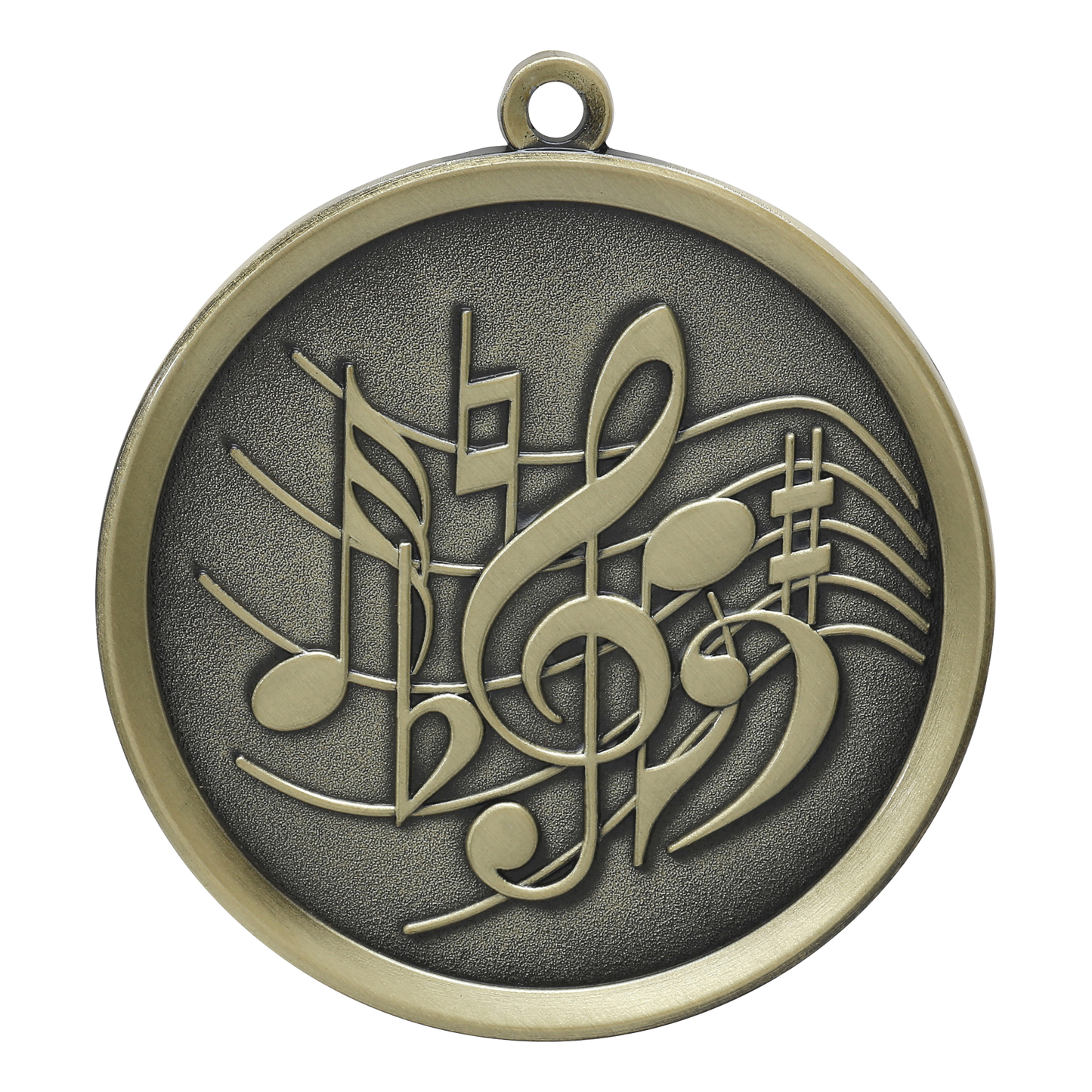 Mega Music Medal 2.25" / Gold