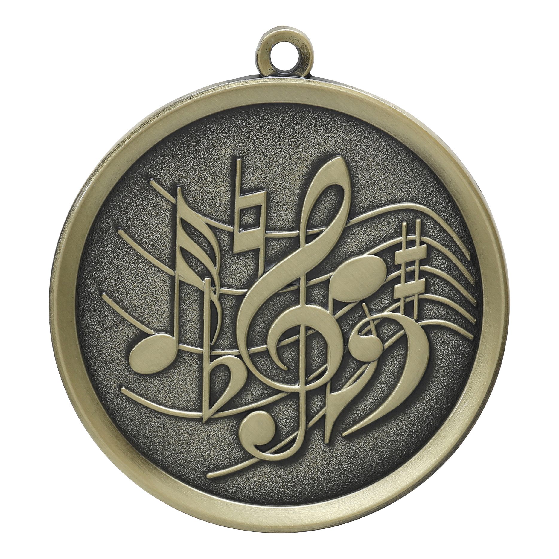 Mega Music Medal 2.25" / Gold