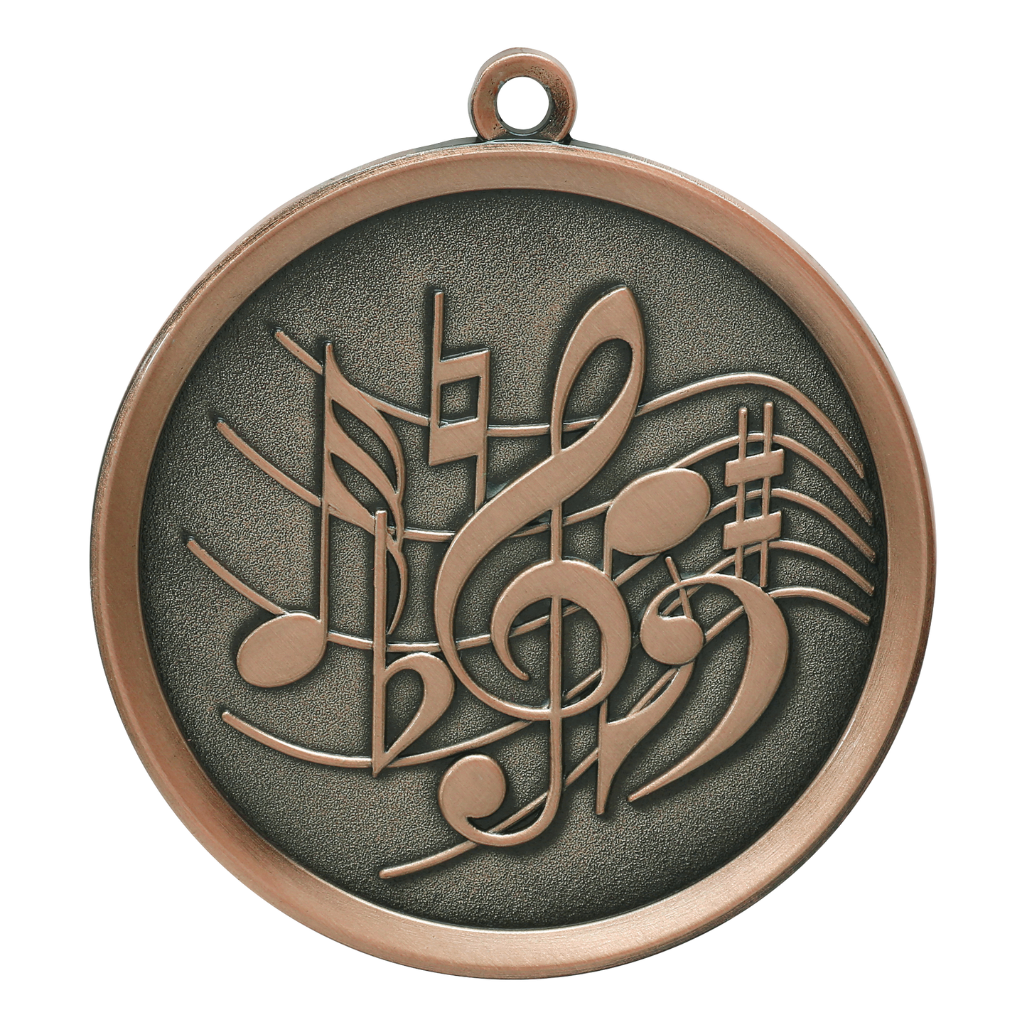 Mega Music Medal 2.25" / Bronze (Copper Tone)