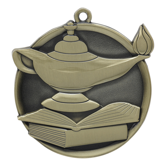 Mega Knowledge Medal 2.25" / Gold