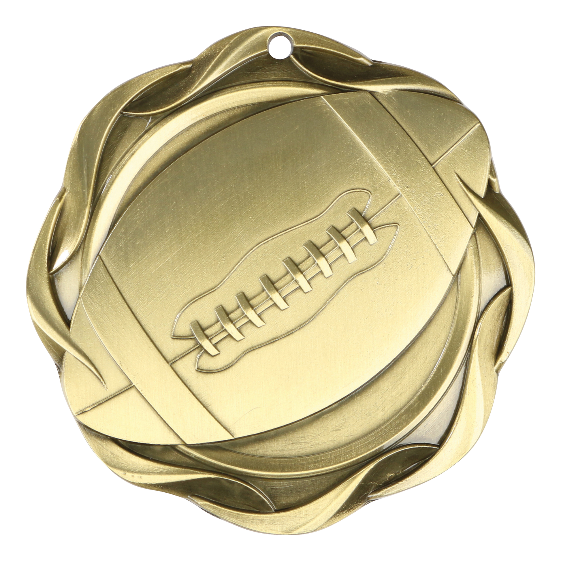 Fusion Football Medal 3" / Gold