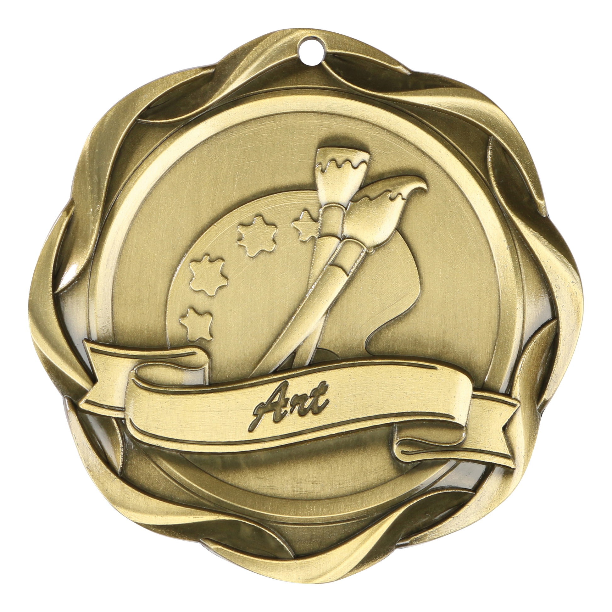 Fusion Art Medal 3" / Gold
