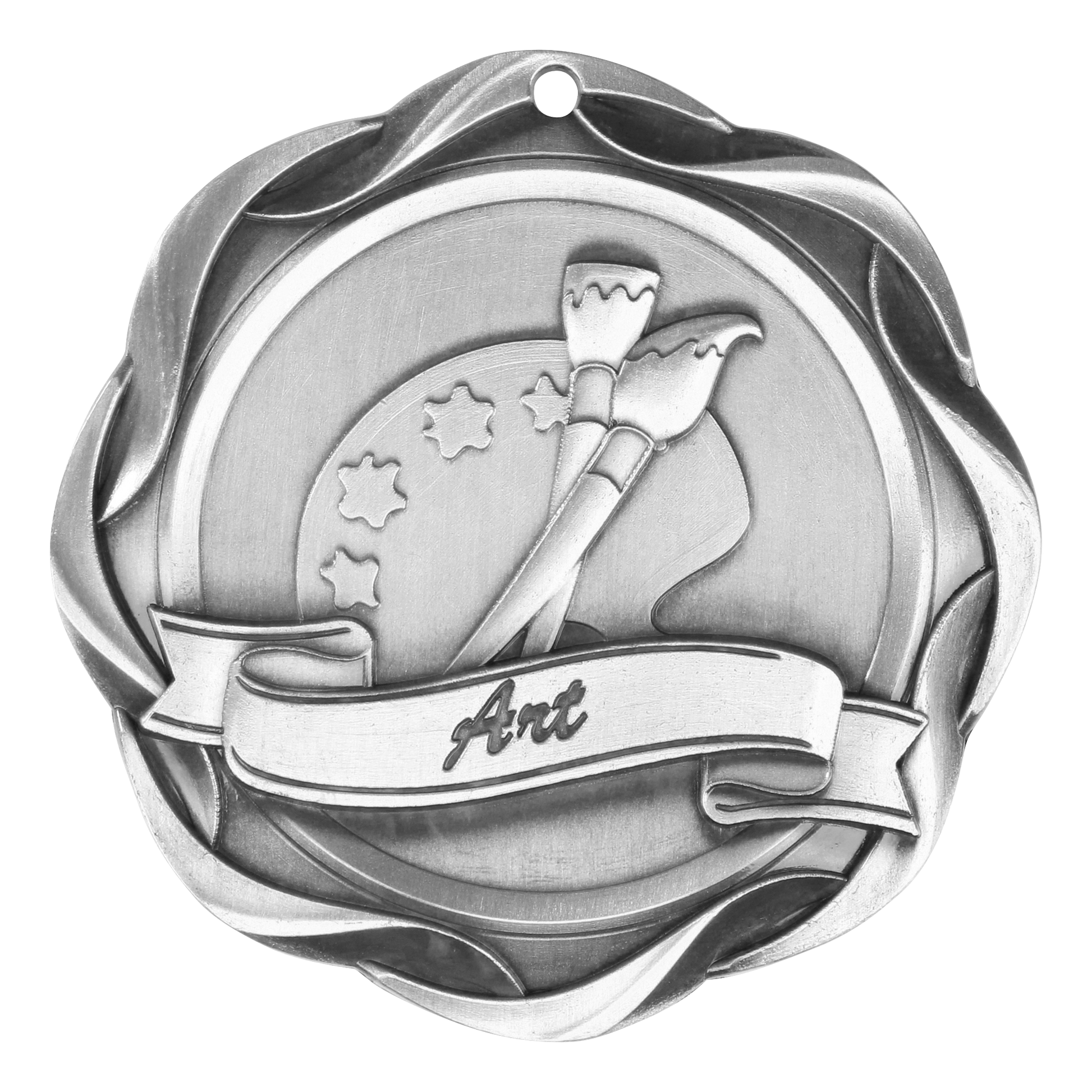 Fusion Art Medal 3" / Silver