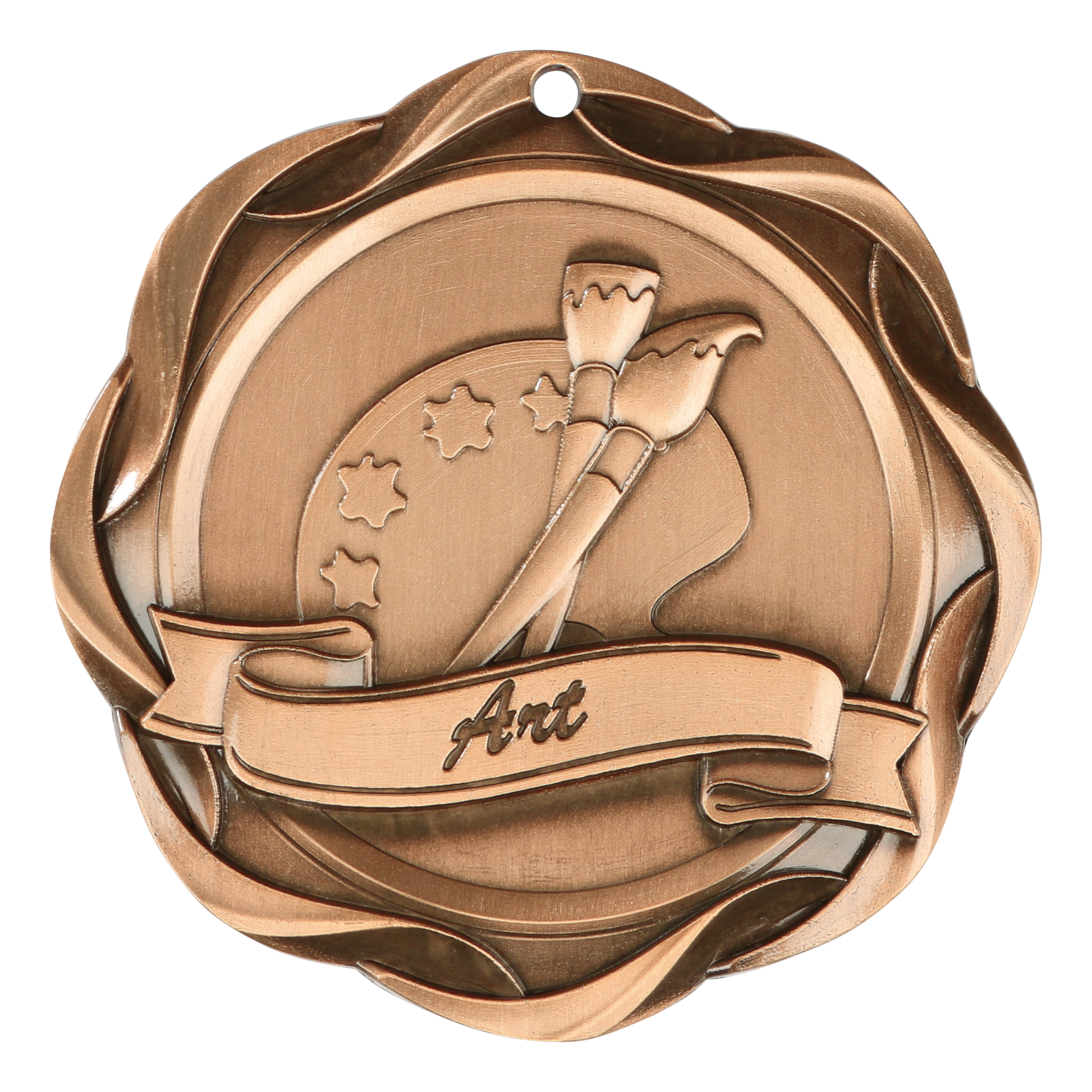 Fusion Art Medal 3" / Bronze (Copper Tone)