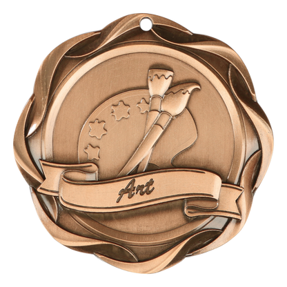 Fusion Art Medal 3" / Bronze (Copper Tone)