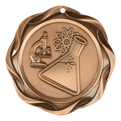 Fusion Science Medal 3" / Bronze (Copper Tone)