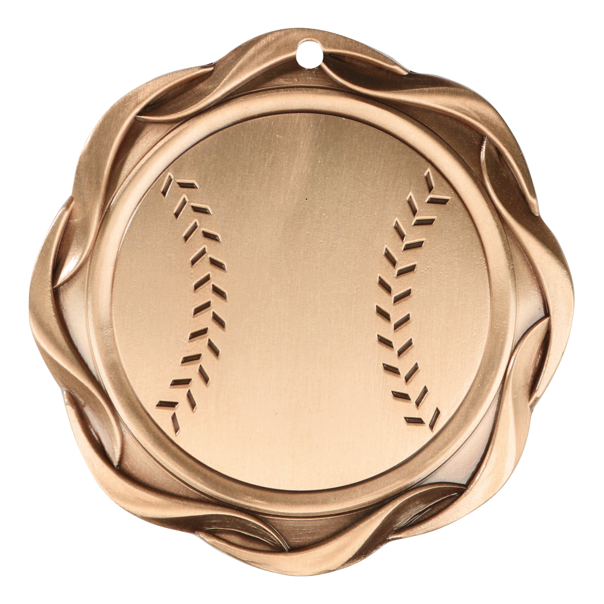 Fusion Baseball Medal 3" / Bronze (Copper Tone)