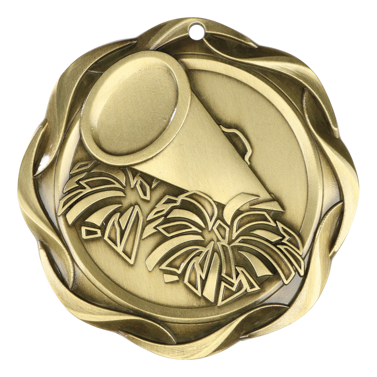 Fusion Cheer Medal 3" / Gold