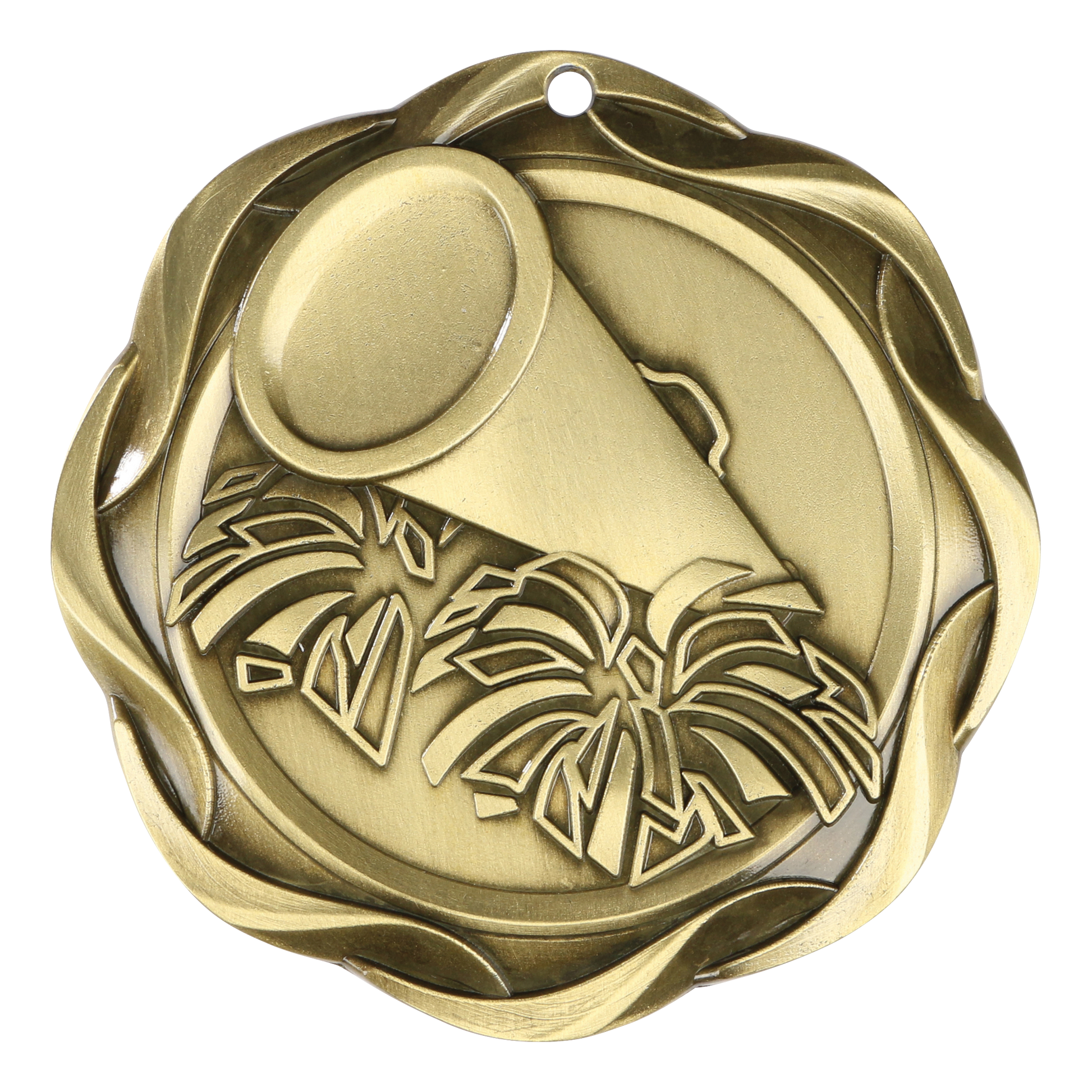 Fusion Cheer Medal 3" / Gold