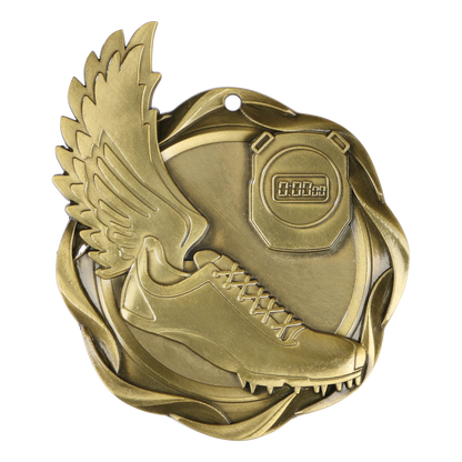 Fusion Track Medal 3" / Gold
