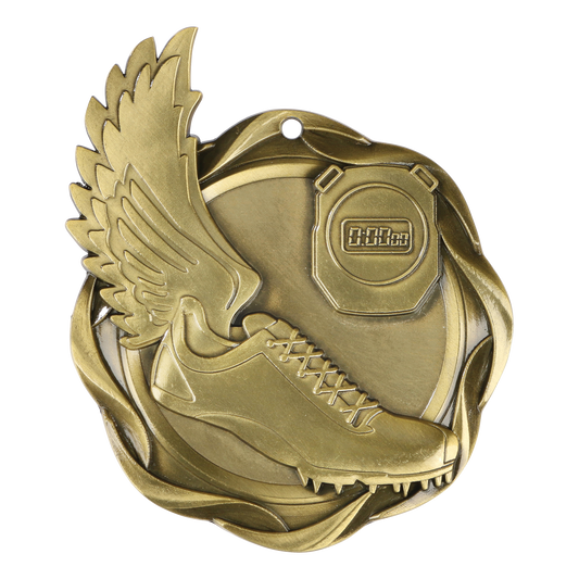 Fusion Track Medal 3" / Gold
