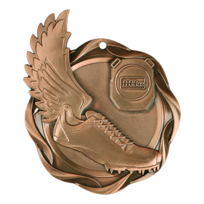Fusion Track Medal 3" / Bronze (Copper Tone)