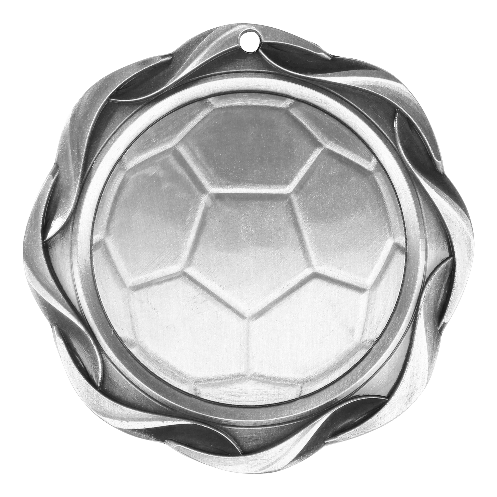 Fusion Soccer Medal 3" / Silver
