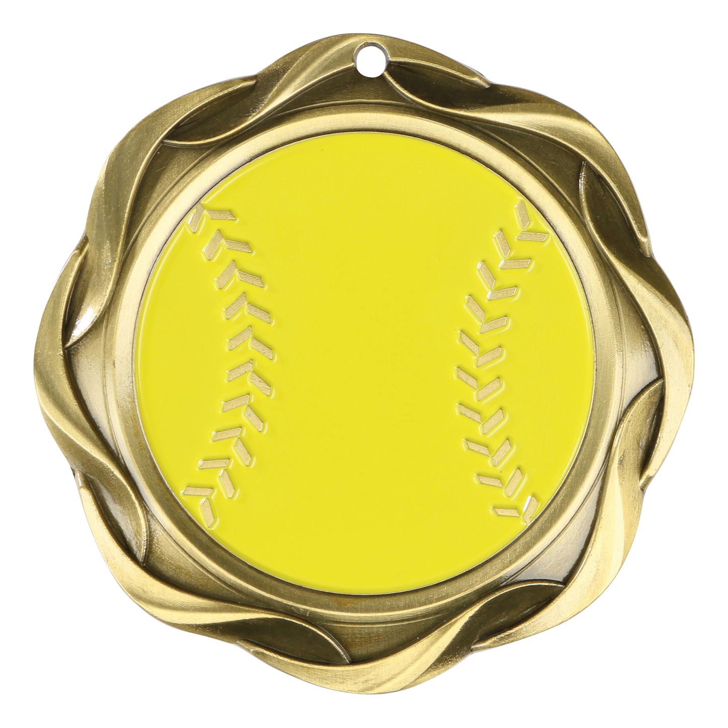 Fusion Softball Medal 3" / Gold