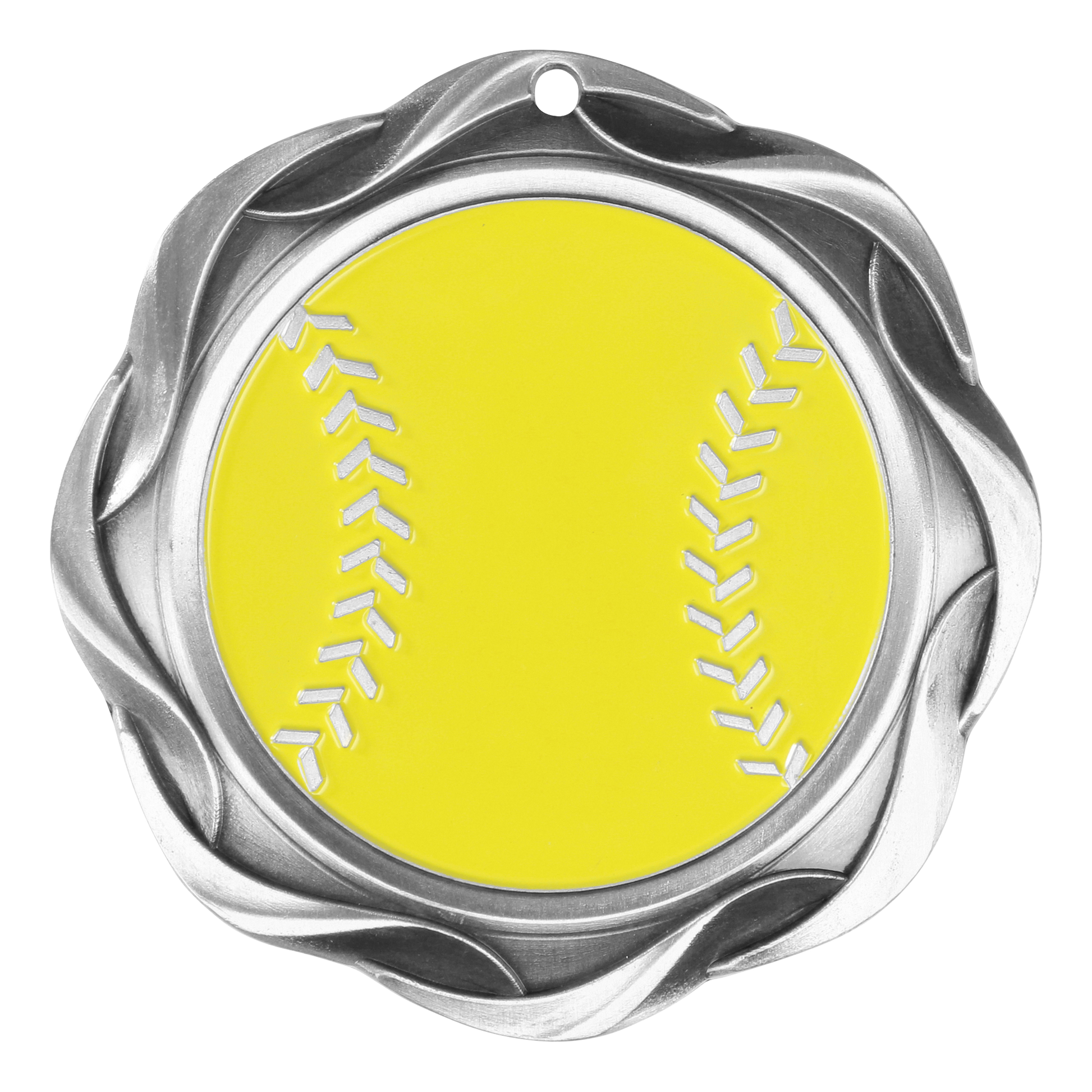 Fusion Softball Medal 3" / Silver