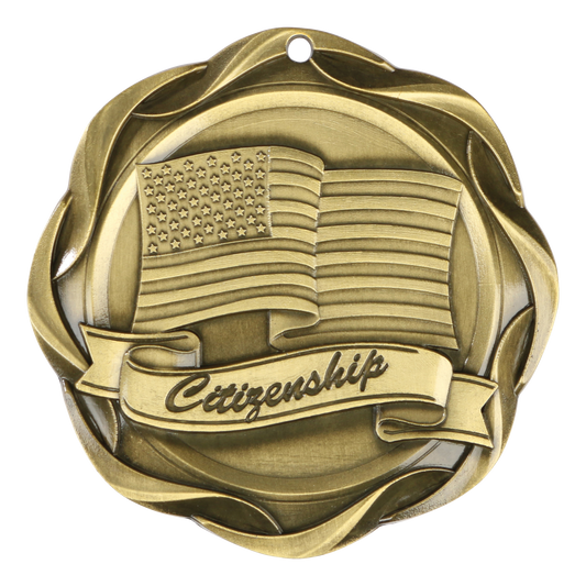 Fusion Citizenship Medal 3" / Gold