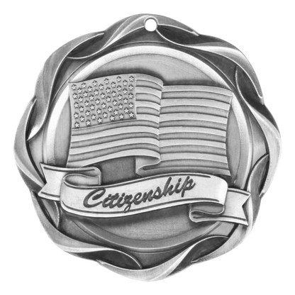 Fusion Citizenship Medal 3" / Silver